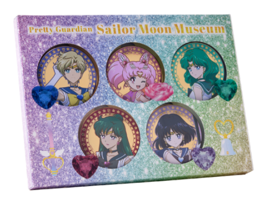 Sailor Moon Can Badge Set Sailor Moon Museum B Ver.