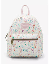 Load image into Gallery viewer, Disney Mini Backpack Tinkerbell Pastel Mushroom AOP Loungefly
