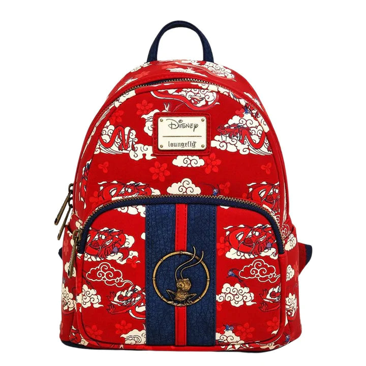 Disney Mini Backpack Mulan Mushu Clouds AOP Loungefly – Fragmented ...