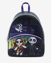 Load image into Gallery viewer, Disney Nightmare Before Christmas Mini Backpack Jack and Sally Dolls Loungefly
