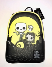 Load image into Gallery viewer, Disney Nightmare Before Christmas Mini Backpack Jack and Sally Hill Funko
