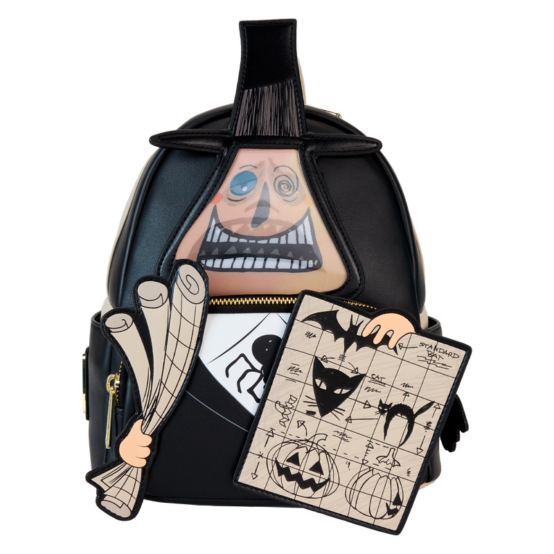 Disney Mini Backpack The Nightmare Before Christmas Mayor with Plans Cosplay Lenticular Loungefly