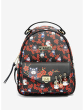 Load image into Gallery viewer, Naruto Mini Backpack Wallet Set Nyaruto Floral Mad Engine
