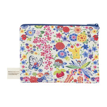 Load image into Gallery viewer, Pokemon Zipper Pouch Okinawa Floral AOP 2022 Pokemon Center
