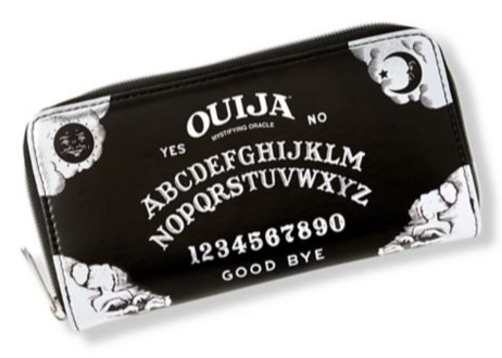 Ouija Zip Around Wallet Metallic Bioworld