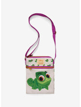 Load image into Gallery viewer, Disney Crossbody Tangled Pascal Passport Loungefly
