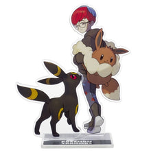 Load image into Gallery viewer, Pokemon Acrylic Stand Penny and Umbreon Pokemon Trainers Pokemon Center
