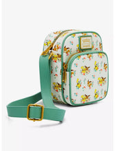 Load image into Gallery viewer, Pokemon Crossbody Pikachu and Eevee Spring Floral AOP Loungefly
