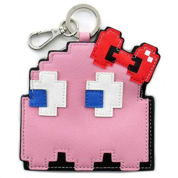 Sanrio x Pac-man Coin Pouch Bow Pinky Loungefly