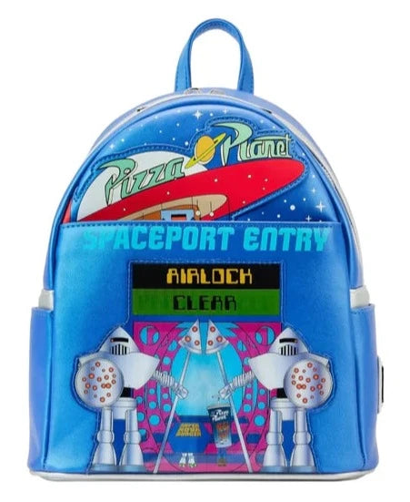 Disney Pixar Mini Backpack Toy Story Pizza Planet Space Entry Loungefly