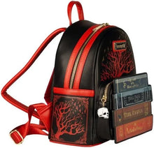 Load image into Gallery viewer, Public Domain Literary Horror Books Mini Backpack Edgar Allan Poe Loungefly
