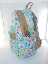 Load image into Gallery viewer, Pokemon Mini Backpack First Generation Favorites Teal AOP Loungefly
