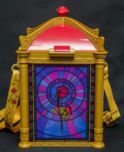 Load image into Gallery viewer, Disney Popcorn Bucket Beauty &amp; The Beast Stained Glass
