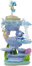 Load image into Gallery viewer, Pokemon Select Figure Popplio and Horsea Undersea Environment and Figure Display Pack Jazwares
