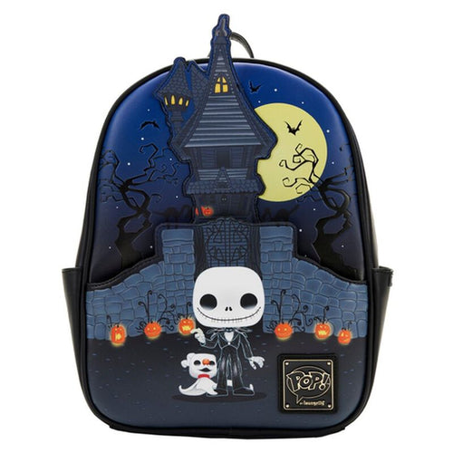 Nightmare Before Christmas Zero Graveyard Metallic Mini Backpack