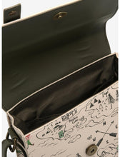 Load image into Gallery viewer, Disney Crossbody Peter Pan Never Land Doodle Map Loungefly
