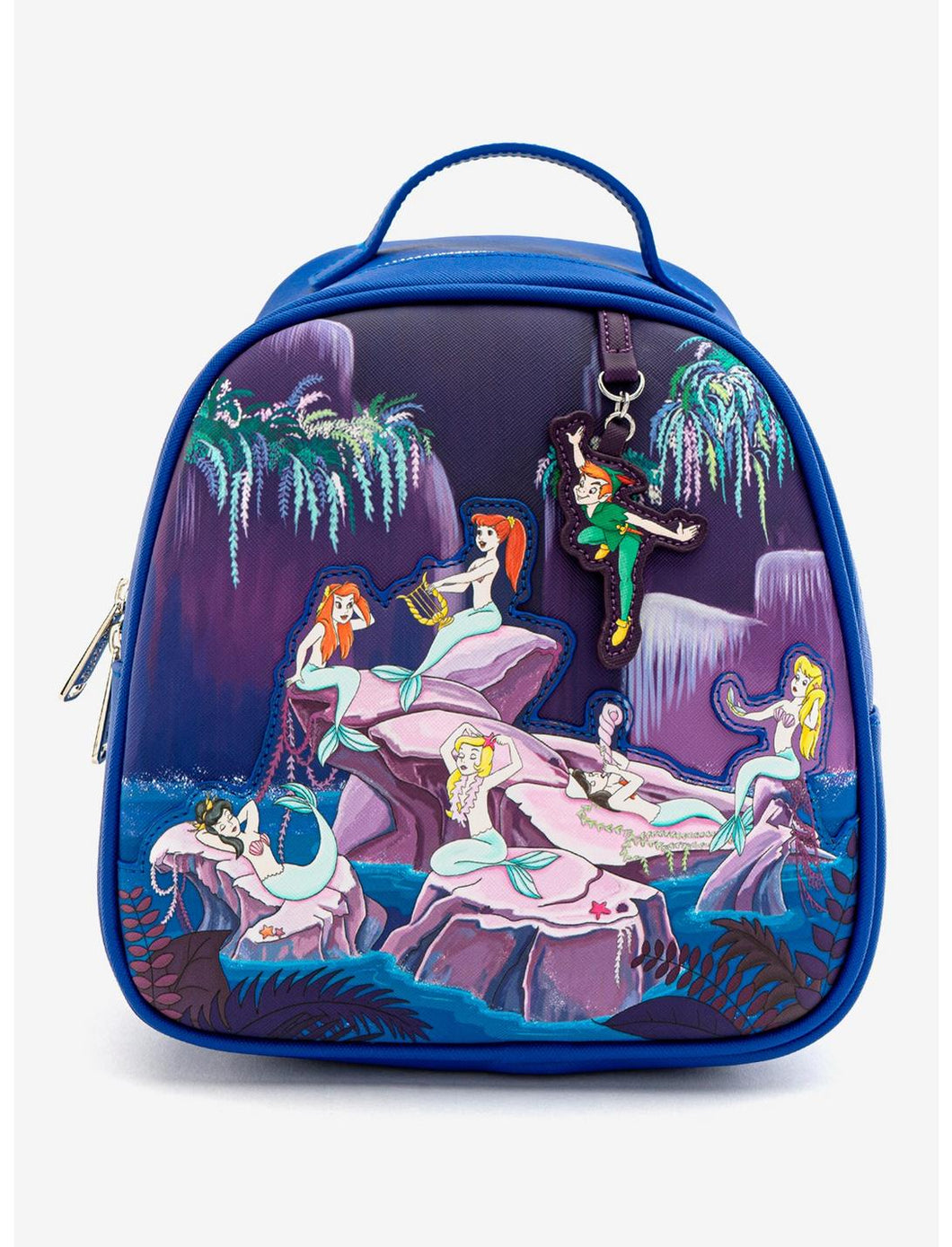 Disney Mini Backpack Peter Pan Mermaid Lagoon Loungefly