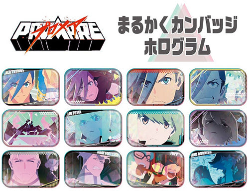 Promare Metal Badge Hologram Box Blind Box