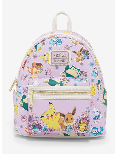 Loungefly Pokemon Eevee Sakura Mini Backpack & Cardholder