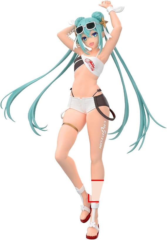 Piapro Figure Hatsune Miku GT Project Racing Miku 2023 Tropical Ver. Banpresto