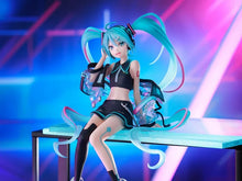 Load image into Gallery viewer, Piapro Neon Cyber Ver 6.4 Hatsune Miku Noodle Stopper Prize Figure FuRyu
