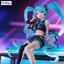 Load image into Gallery viewer, Piapro Neon Cyber Ver 6.4 Hatsune Miku Noodle Stopper Prize Figure FuRyu
