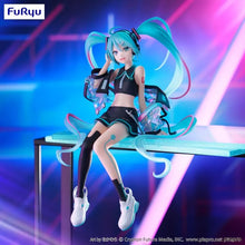 Load image into Gallery viewer, Piapro Neon Cyber Ver 6.4 Hatsune Miku Noodle Stopper Prize Figure FuRyu
