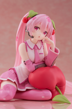 Load image into Gallery viewer, Sakura Miku Desktop Cute Prize Figure - Cherry Cushion ver. TAITO
