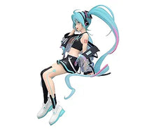 Load image into Gallery viewer, Piapro Neon Cyber Ver 6.4 Hatsune Miku Noodle Stopper Prize Figure FuRyu

