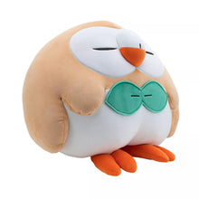 Load image into Gallery viewer, Pokemon Plush Rowlet Sleeping Large Jazwares
