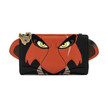 Load image into Gallery viewer, Disney Mini Backpack Wallet Set Scar Cosplay Loungefly
