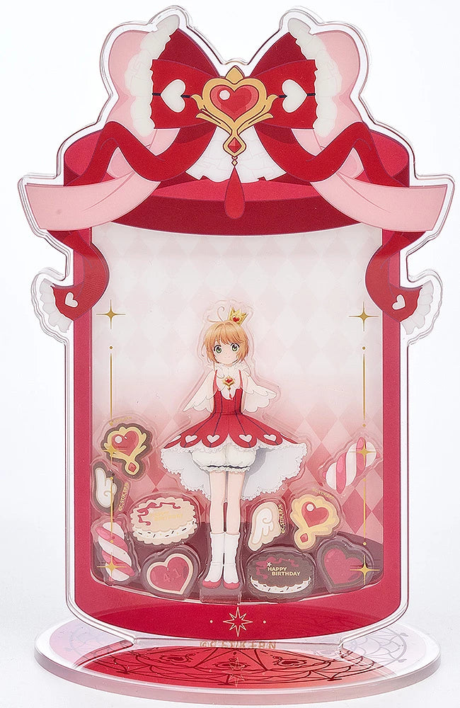 Cardcaptor Sakura Acrylic Stand Clear Card Birthday E Ver. Good Smile Company