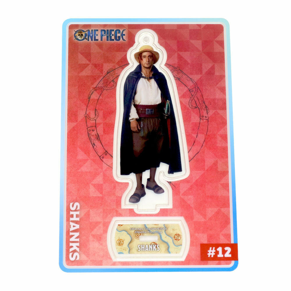 Shanks One Piece Acrylic Keychain and Stand Super Clear (Netflix Live Action)