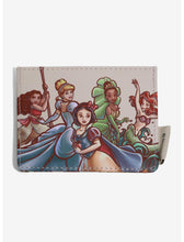 Load image into Gallery viewer, Disney Cardholder Princess Sketch Loungefly
