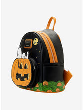 Load image into Gallery viewer, Peanuts Mini Backpack Great Pumpkin Snoopy Loungefly
