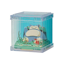 Load image into Gallery viewer, Pokemon Diorama Kit Snorlax Paper Theater Cube Ensky
