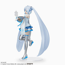 Load image into Gallery viewer, Piapro Figure Hatsune Miku Snow Miku Sky Town Ver. Luminasta SEGA [Damaged Packaging]
