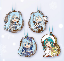 Load image into Gallery viewer, Hatsune Miku Keychain Snow Miku 2010-2013 E Prize Ichiban Kuji
