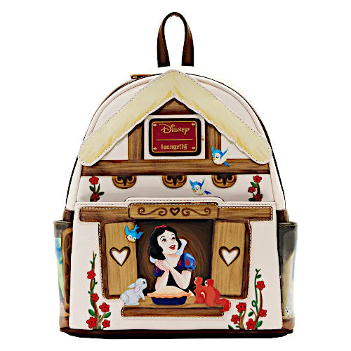 Disney Mini Backpack Snow White Panel Scene Window Loungefly
