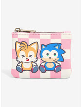 Load image into Gallery viewer, Sonic the Hedgehog Coin Pouch Sonic &amp; Tails Bioworld
