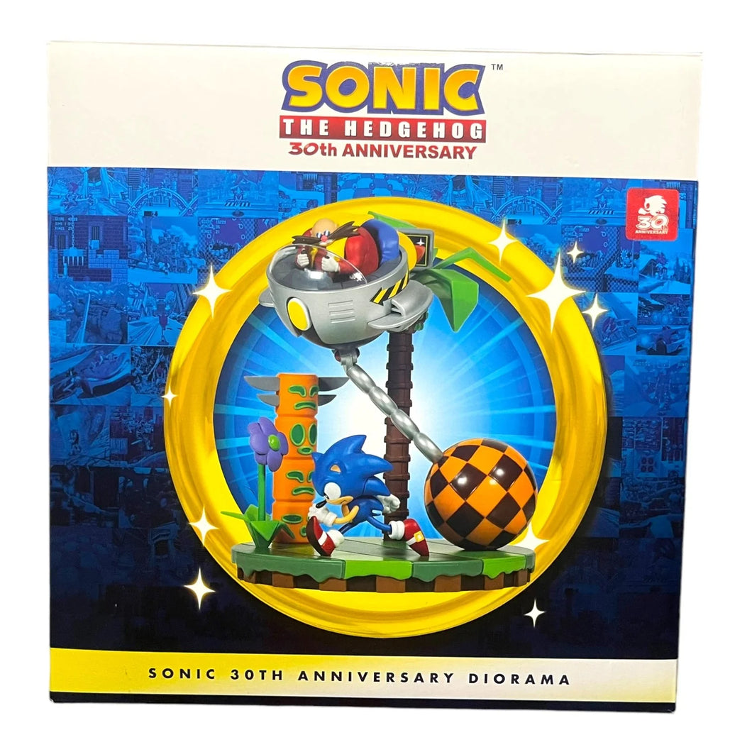 Sonic the Hedgehog Figure 30th Anniversary Diorama Numskull