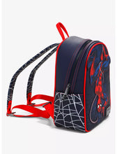 Load image into Gallery viewer, Marvel Mini Backpack Spider-Man Upside Down Web Loungefly
