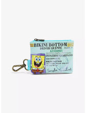 Load image into Gallery viewer, SpongeBob SquarePants Mini Backpack with Coin Purse Boating School Loungefly
