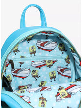 Load image into Gallery viewer, SpongeBob SquarePants Mini Backpack with Coin Purse Boating School Loungefly
