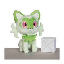 Load image into Gallery viewer, Pokemon Plush Lifesize Sprigatito Poke Plush Pokemon Center
