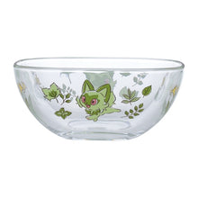 Load image into Gallery viewer, Pokemon Glass Bowl Nya! Nya! Sprigatito Pokemon Center
