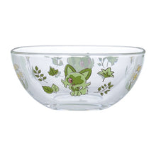 Load image into Gallery viewer, Pokemon Glass Bowl Nya! Nya! Sprigatito Pokemon Center
