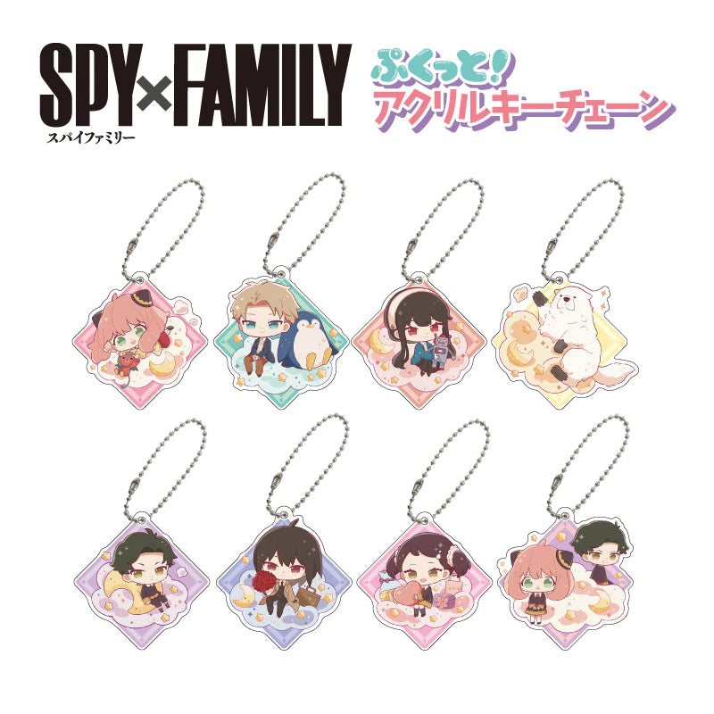 Spy x Family Blind Box Acrylic Keychain Chara Float Pukutto Sho-Pro