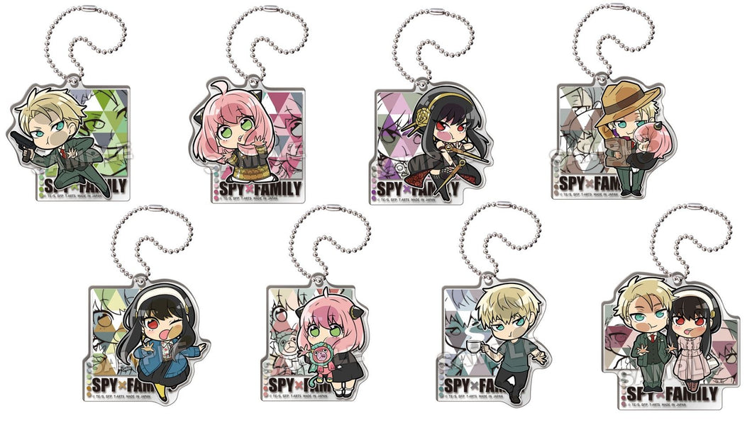 Spy x Family Blind Box Acrylic Keychain Pita! Chibi Takara Tomy