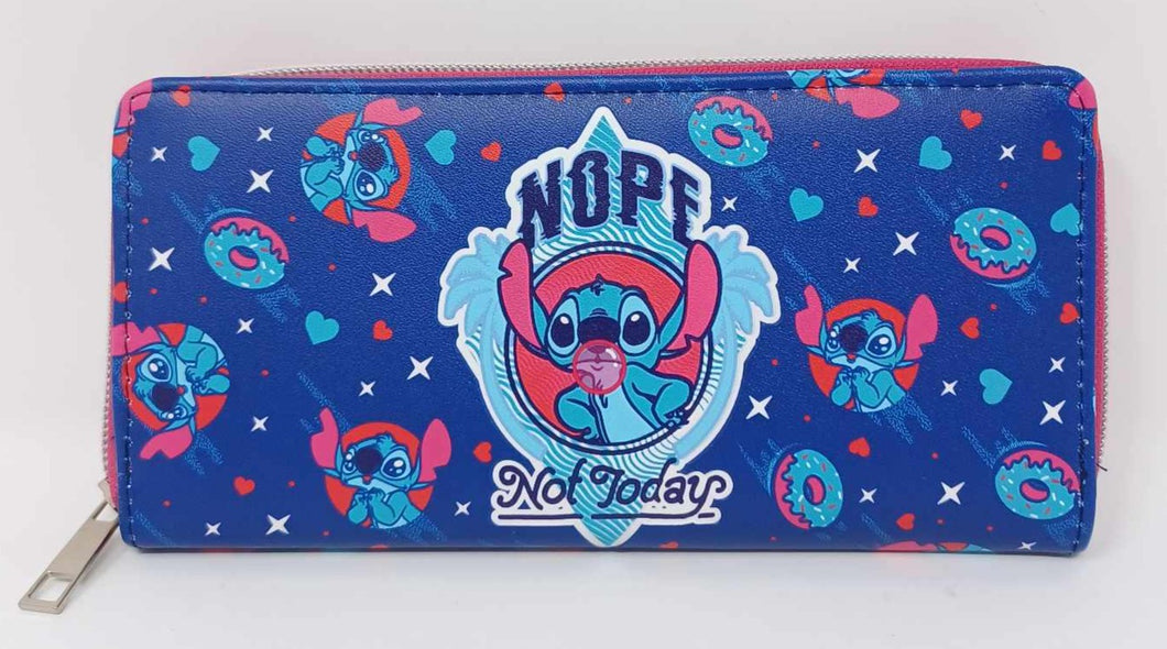 Disney Zip Around Wallet Stitch Not Today Concept One